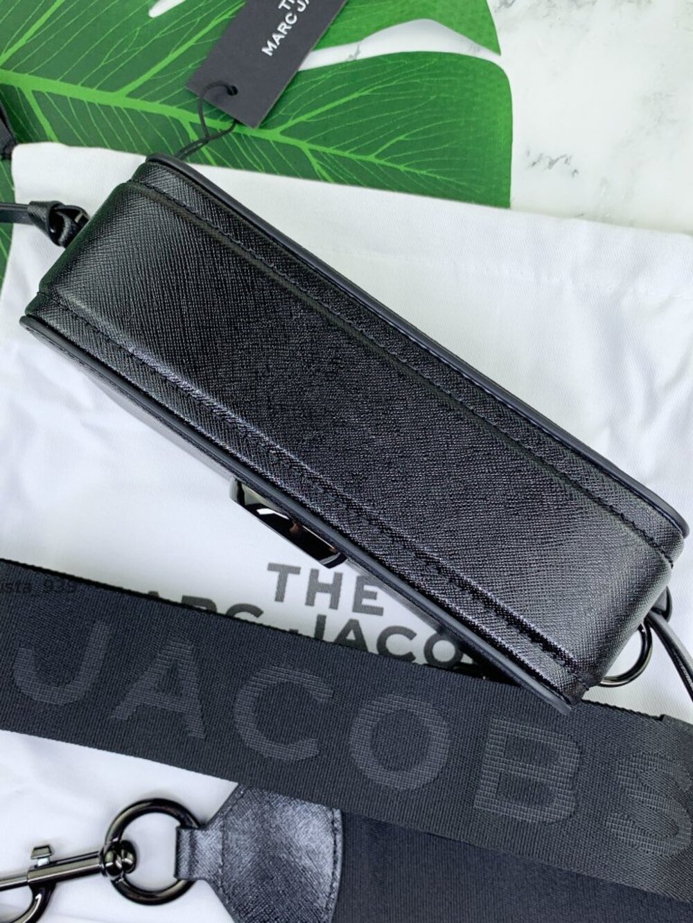Marc Jacobs The Mixed Media Snapshot Crossbody Bag - Picture 6 of 8